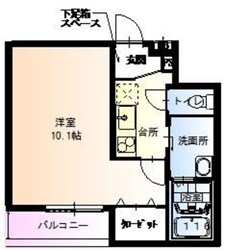 フジパレス堺浅香の物件間取画像